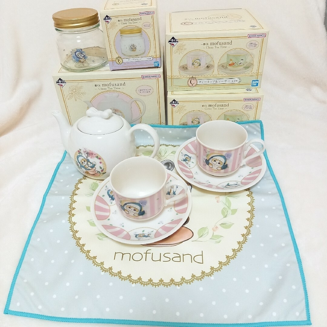 一番くじ mofusand ～Classy Tea Time～　ティーセット | フリマアプリ ラクマ