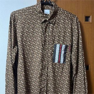 バーバリー(BURBERRY)のBurberry TB  monogram シャツ バーバリー shirt(シャツ)