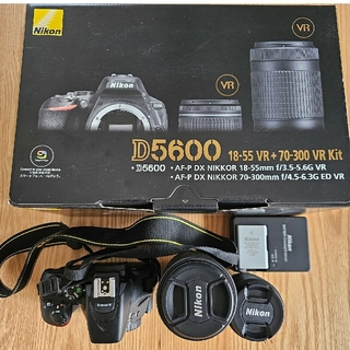 【年末期間限定価格】Nikon D5600 レンズ&保管ケースなど一式セット