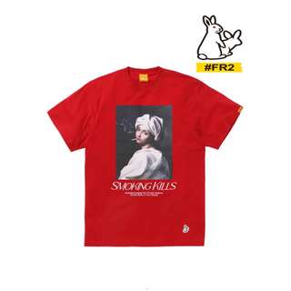 エフアールツー(#FR2)の【完売品】 FR2 Smoking Art T-shirt Red(Tシャツ/カットソー(半袖/袖なし))