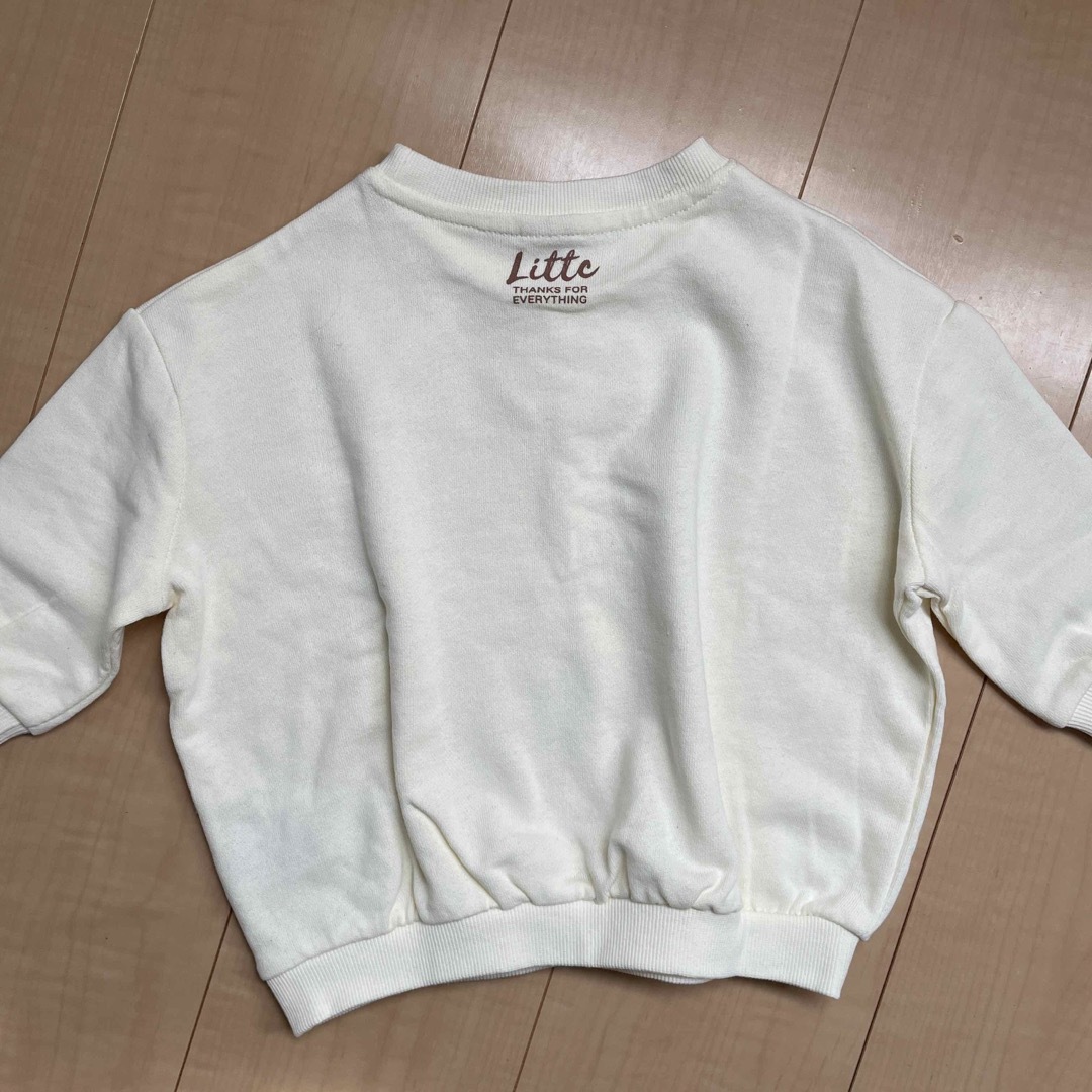 しまむら(シマムラ)のlittc ディズニーセットアップ 90 キッズ/ベビー/マタニティのキッズ服女の子用(90cm~)(Tシャツ/カットソー)の商品写真