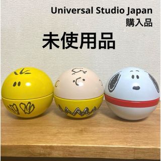 ユニバーサルスタジオジャパン(USJ)の未使用★スヌーピー缶(キャラクターグッズ)