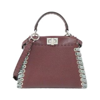 フェンディ(FENDI)のフェンディ SELLERIA ピー カ ブー ミニ 8BN244 SVY バッグ(ハンドバッグ)