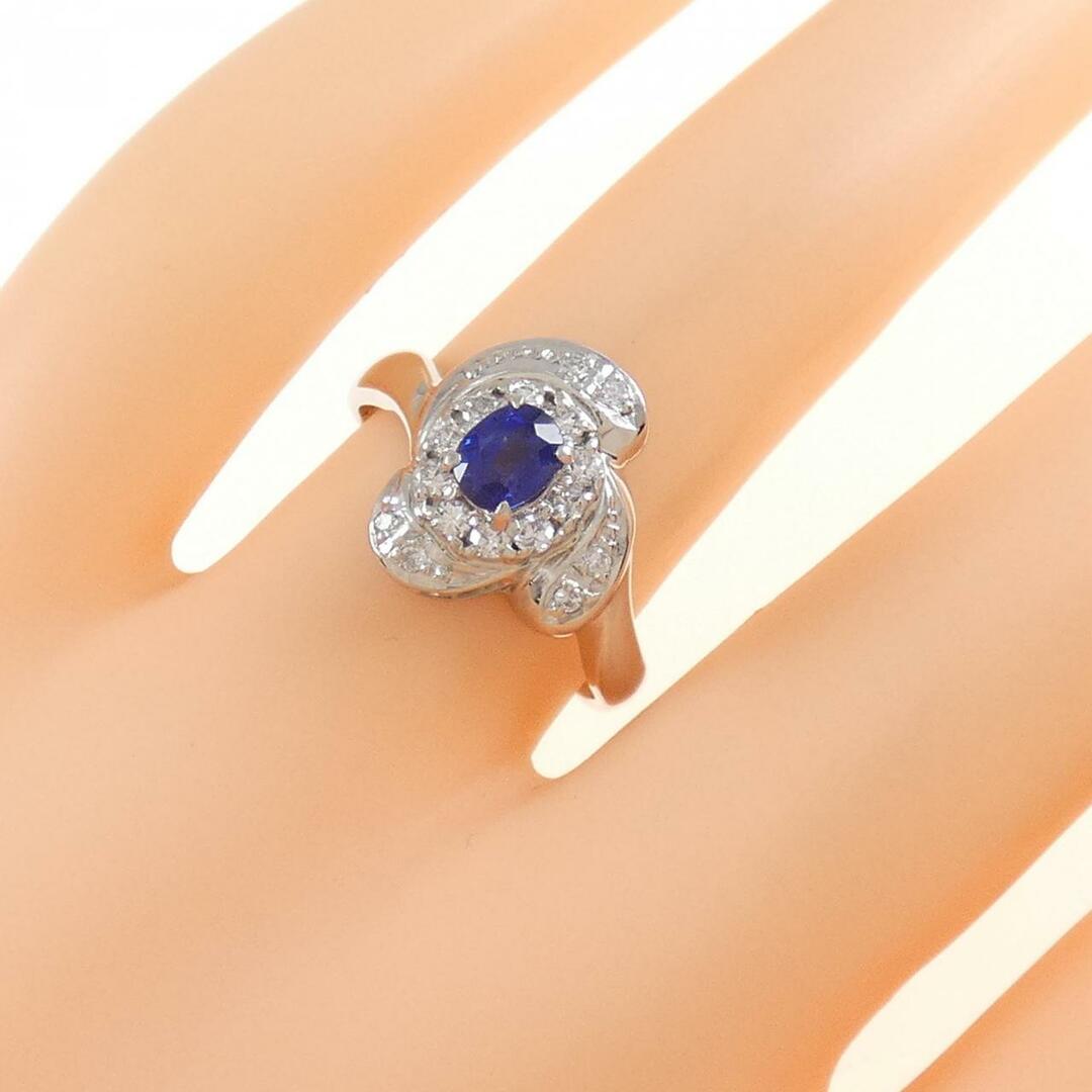 PT サファイヤ リング 0.50CT レディースのアクセサリー(リング(指輪))の商品写真