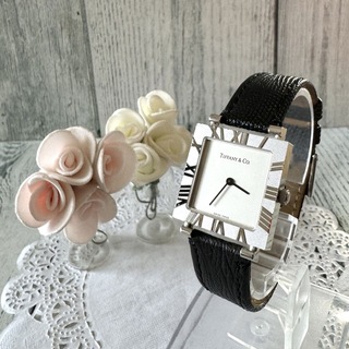ティファニー(Tiffany & Co.)の【動作OK】TIFFANY&Co ティファニー 腕時計 アトラス スクエア(腕時計)