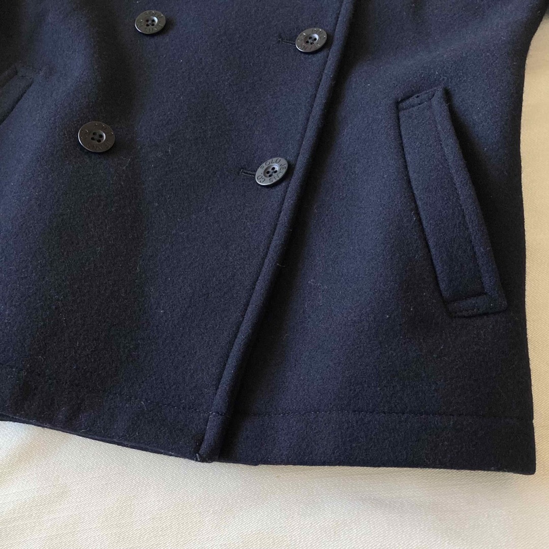 Ralph Lauren(ラルフローレン)のラルフローレン ジーンズカンパニー ウール メルトン Pコート S ネイビー レディースのジャケット/アウター(ピーコート)の商品写真