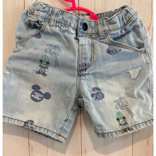 ザラキッズ(ZARA KIDS)のZARA Baby デニム　ミッキー(パンツ/スパッツ)