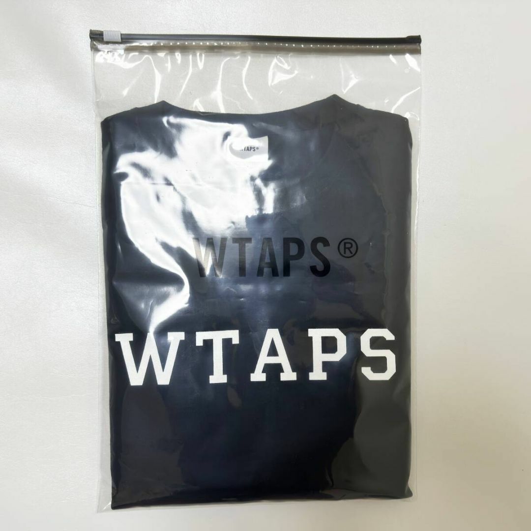 W)taps(ダブルタップス)の新品 Black L WTAPS COLLEGE / LS / COTTON  メンズのトップス(Tシャツ/カットソー(七分/長袖))の商品写真