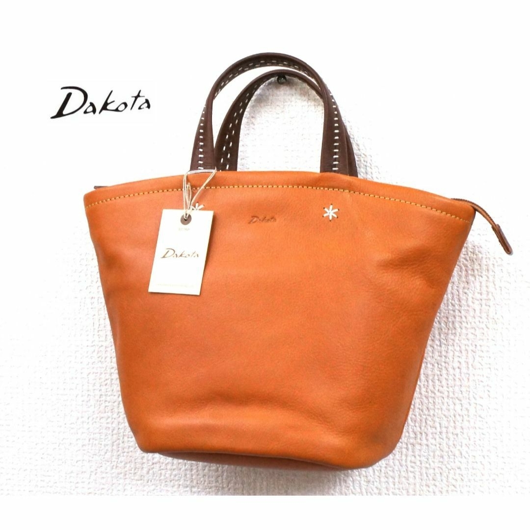 Dakota(ダコタ)の【未使用】 Dakota ダコタ ポエット 牛革 ハンドバッグ キャメルブラウン レディースのバッグ(トートバッグ)の商品写真