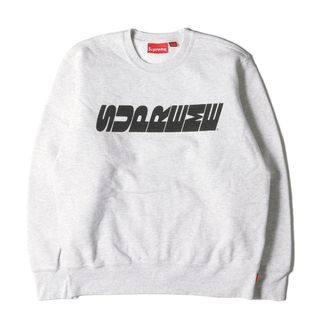 シュプリーム(Supreme)のSupreme シュプリーム スウェット サイズ:S 19AW ブリードロゴ クルーネック スウェットシャツ Breed Crewneck アッシュグレー トップス トレーナー 【メンズ】【中古】(スウェット)