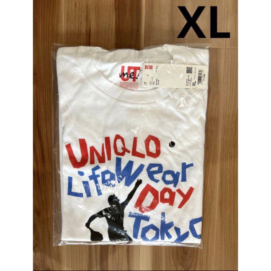 UNIQLO(ユニクロ)の【新品】UNIQLO フェデラー イベント 来場者限定 Tシャツ XL メンズのトップス(Tシャツ/カットソー(半袖/袖なし))の商品写真