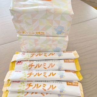 モリナガニュウギョウ(森永乳業)のチルミル　粉ミルク　エコラクパック詰め替え用(乳液/ミルク)