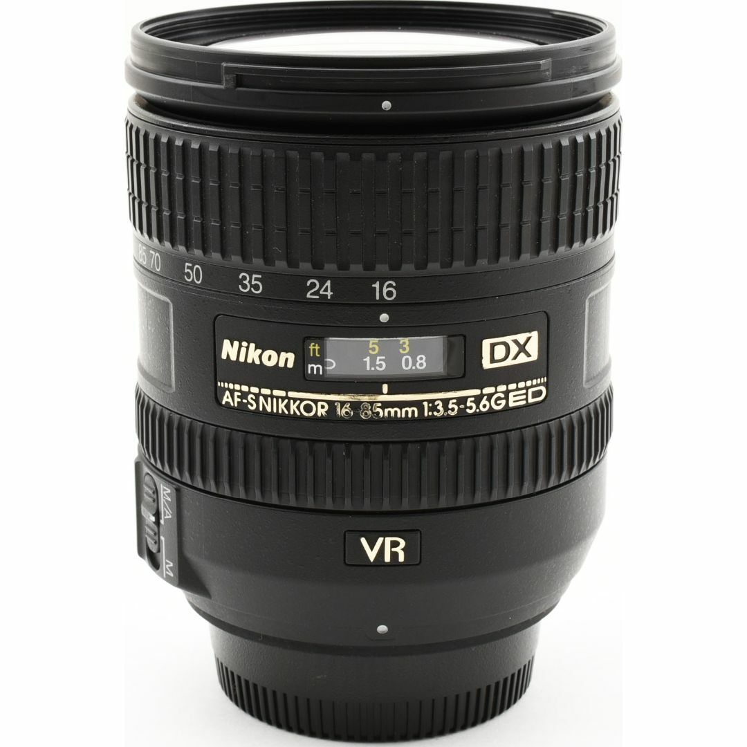 Nikon(ニコン)のB12/5523B/ニコンAF-S NIKKOR16-85mm F3.5-5.6 スマホ/家電/カメラのカメラ(レンズ(ズーム))の商品写真