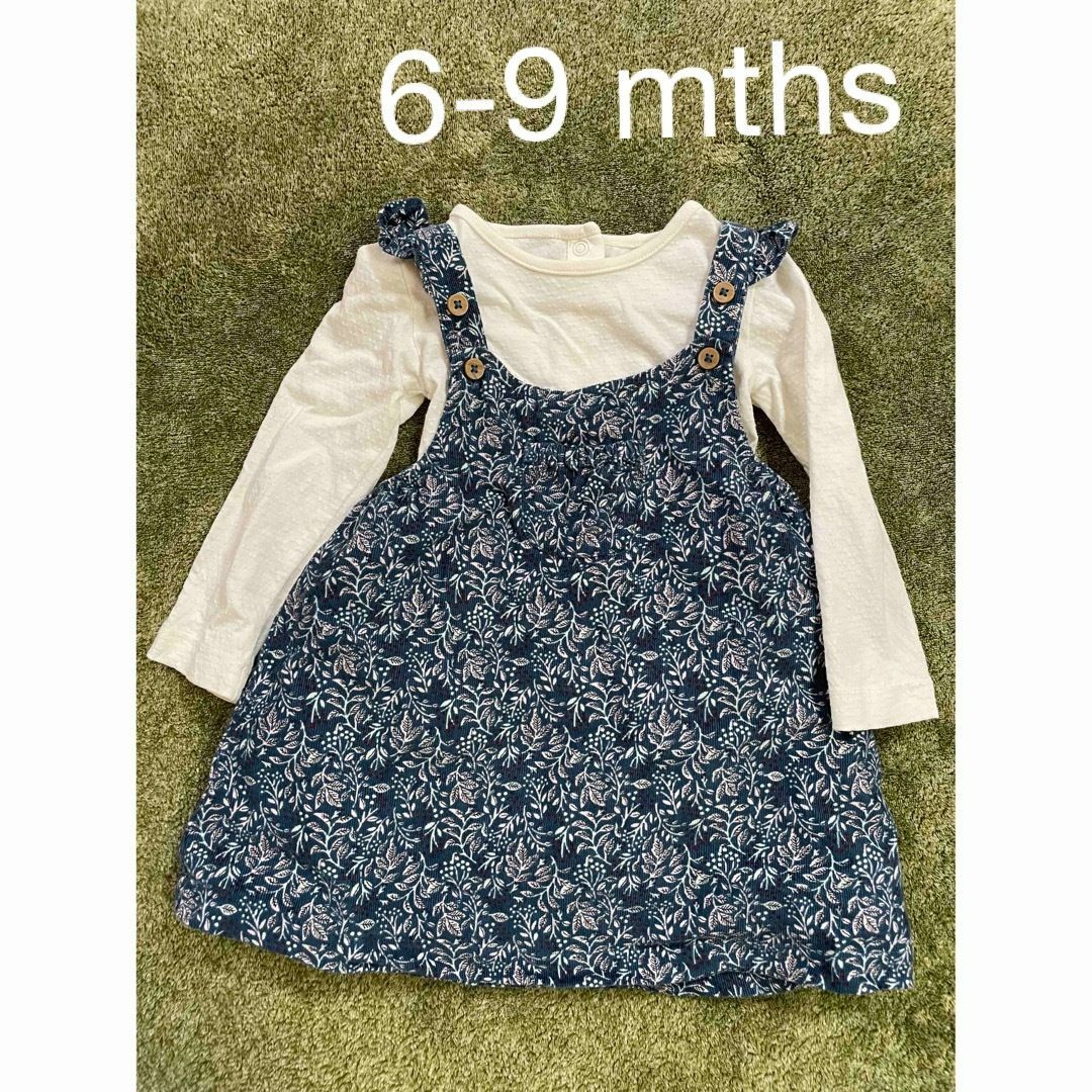 NEXT(ネクスト)のロンパース ジャンパースカート 70 80 キッズ/ベビー/マタニティのベビー服(~85cm)(ワンピース)の商品写真