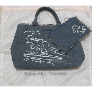 サマンサタバサ(Samantha Thavasa)の✨未使用品✨　サマンサタバサ　サーフスヌーピートートバッグ(トートバッグ)