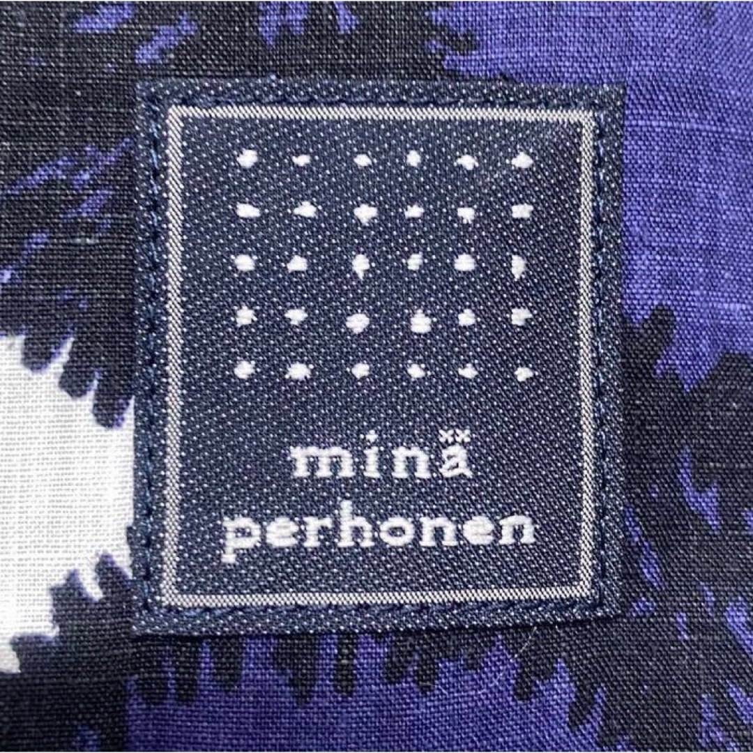 mina perhonen(ミナペルホネン)の18ss ミナペルホネン sumile ミニバッグ ブルー ミニ バッグ レディースのバッグ(その他)の商品写真