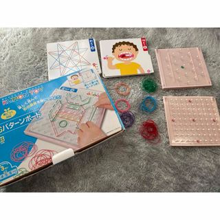 クモン(KUMON)のわごむ　パターンボード(知育玩具)