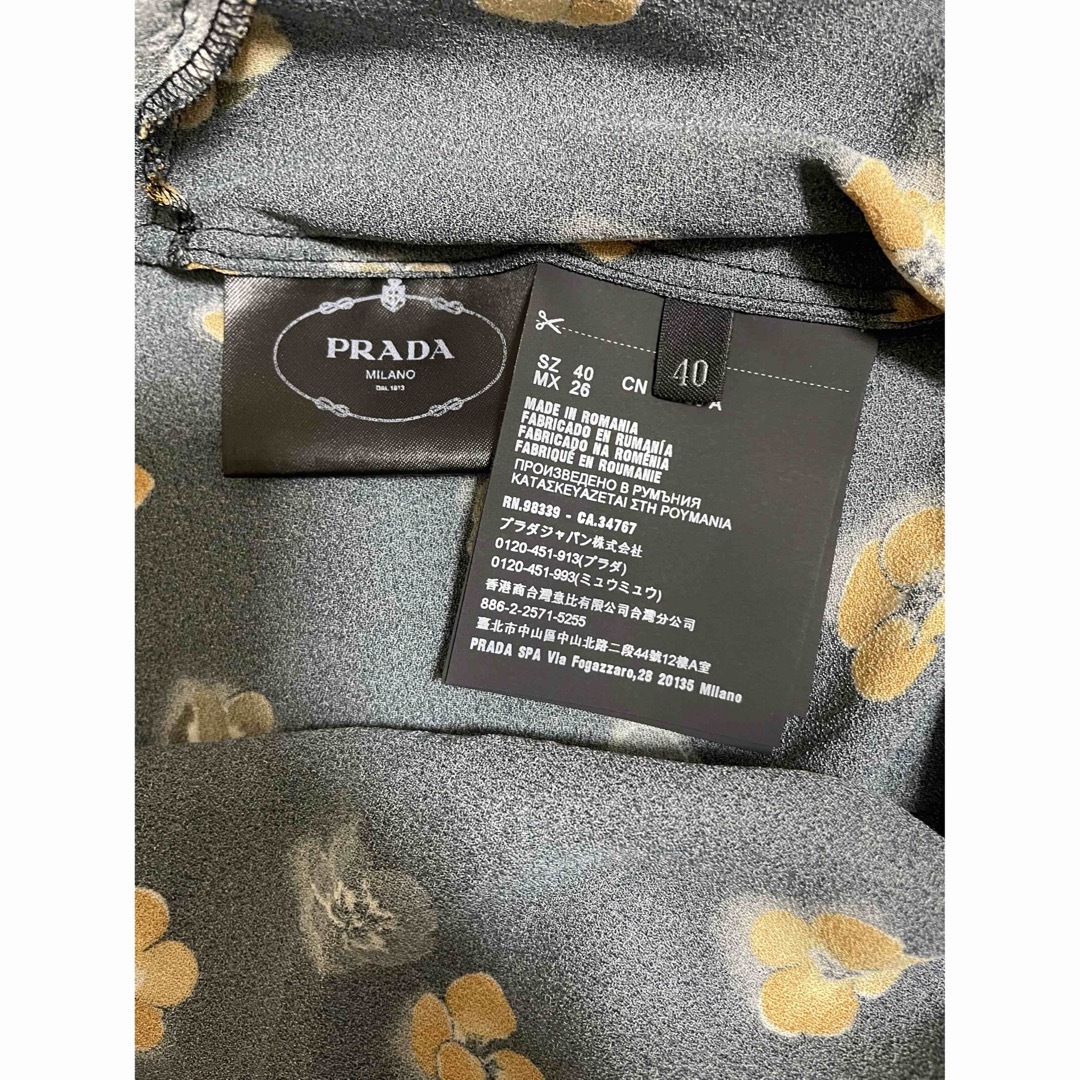 PRADA プラダ 可愛いトップス ノースリーブ ブラウス PRADA プラダ 可愛いトップス ノースリーブ ブラウス