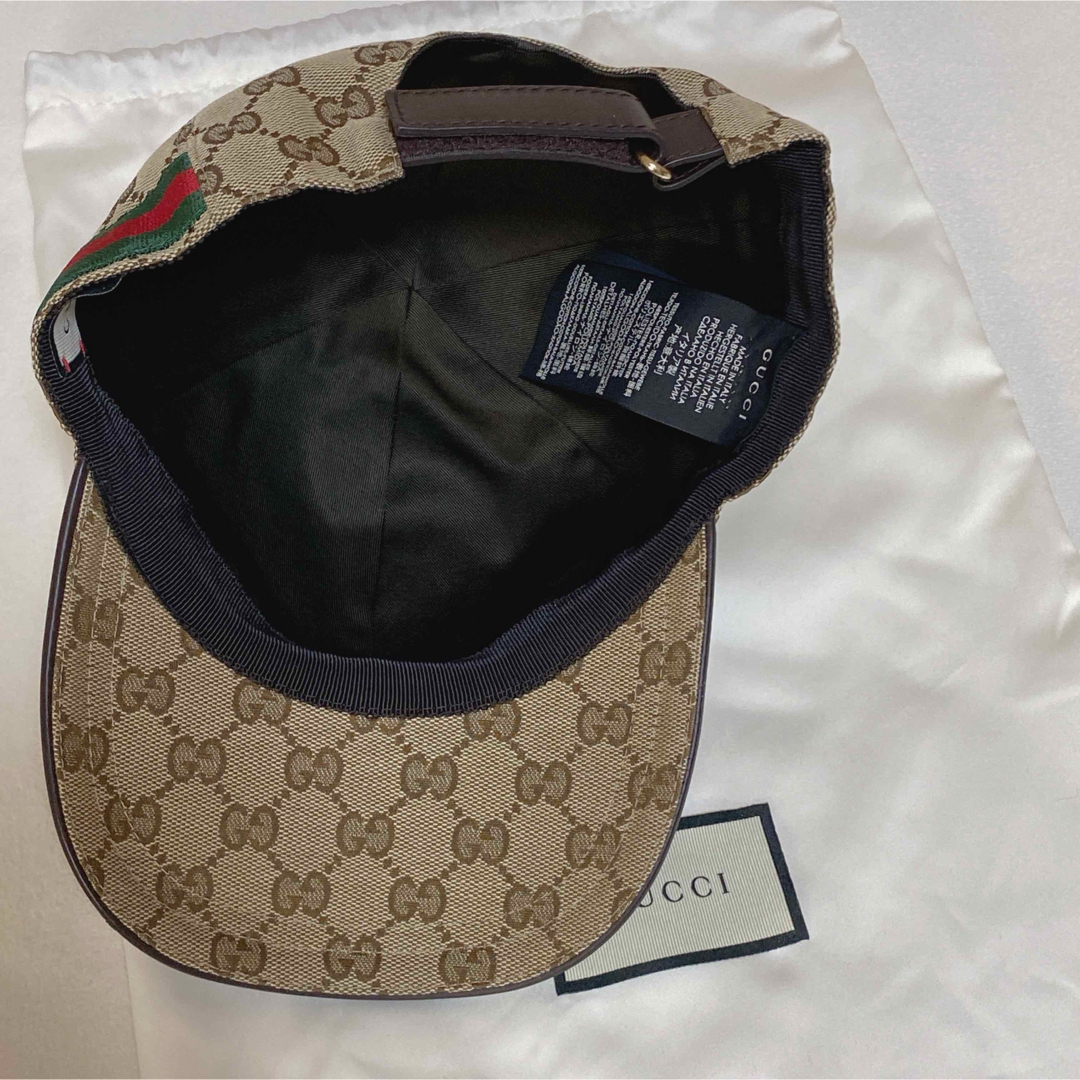 最終値下げ】GUCCI♡オリジナルGGキャンバス ベースボールキャップ 最終値下げ】GUCCI♡オリジナルGGキャンバス ベースボールキャップ