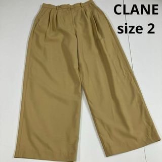 クラネ(CLANE)のクラネ　BASIC TUCK PANTS ベーシックタックパンツ　オフィカジ(カジュアルパンツ)