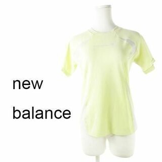 ニューバランス(New Balance)のニューバランス 切り替えメッシュカットソーT M 黄 230509CK1A(ウォーキング)