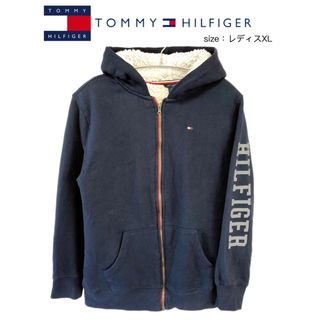 TOMMY HILFIGER - △トミーヒルフィガー△長袖フードパーカー 金フル