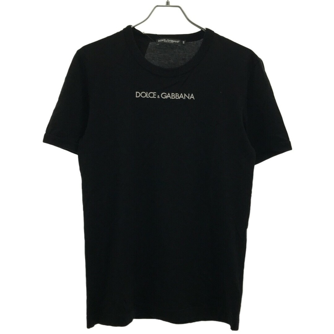 DOLCE&GABBANA(ドルチェアンドガッバーナ)のDOLCE&GABBANA ドルチェ＆ガッバーナ 18SS ロゴプリントTシャツ ブラック 44 G8HV0T/HP709 メンズのトップス(Tシャツ/カットソー(半袖/袖なし))の商品写真