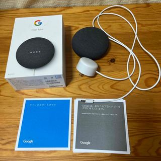 グーグル(Google)のGoogle スマートスピーカー GOOGLE NEST MINI CHARCO(スピーカー)