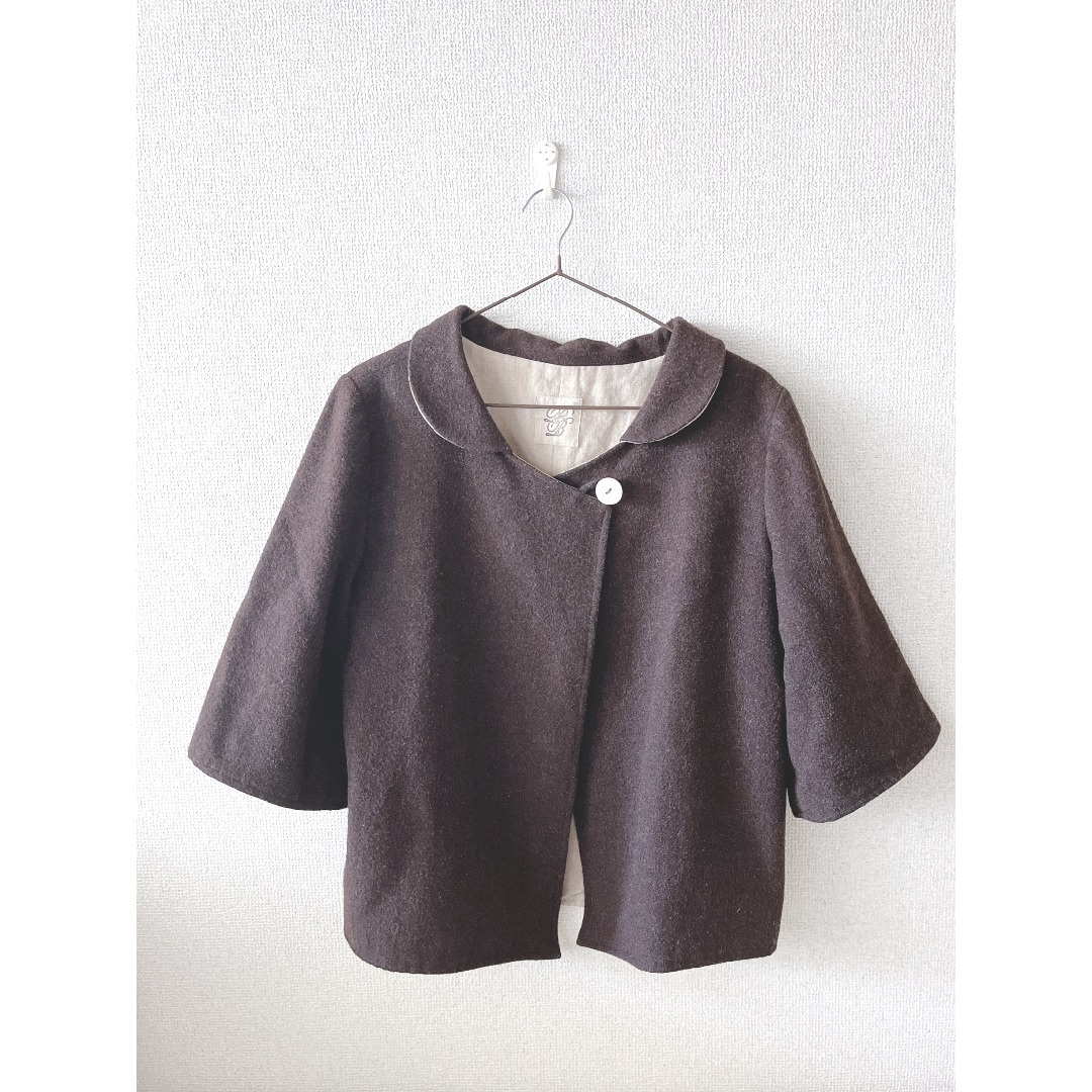 ⚘ セレクトショップで購入　丸襟ジャケット