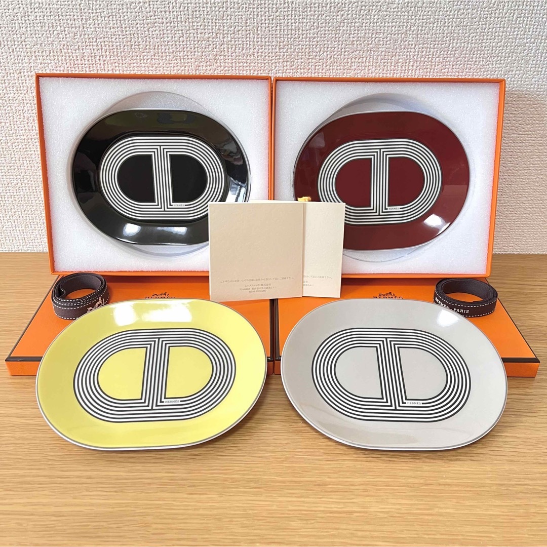 HERMES - 【廃盤 新品 4色セット】エルメス ラリー オーバル HERMES - 【廃盤 新品 4色セット】エルメス ラリー オーバル