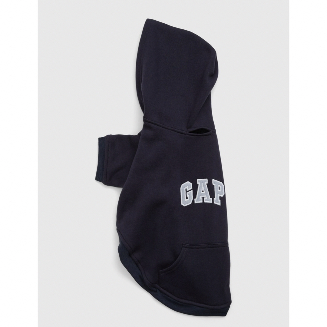 GAP(ギャップ)の新品未使用GAPロゴ ペット用パーカー 犬服（DOG WEAR ハンドメイドのペット(ペット服/アクセサリー)の商品写真