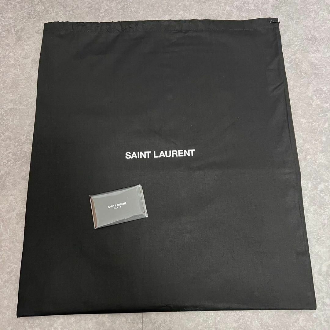 Saint Laurent(サンローラン)の新品未使用 SAINT LAURENT レザー City バッグ ブラック　黒 メンズのバッグ(バッグパック/リュック)の商品写真