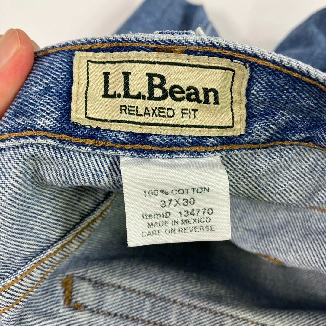 L.L.Bean(エルエルビーン)のLLBEAN エルエルビーン　デニムパンツ　ビッグサイズ　37 アウトドア 古着 メンズのパンツ(デニム/ジーンズ)の商品写真