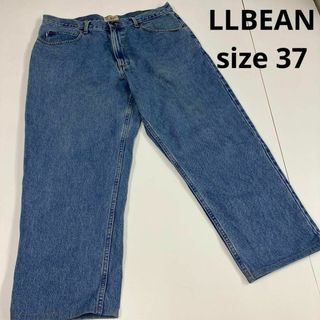 エルエルビーン(L.L.Bean)のLLBEAN エルエルビーン　デニムパンツ　ビッグサイズ　37 アウトドア 古着(デニム/ジーンズ)