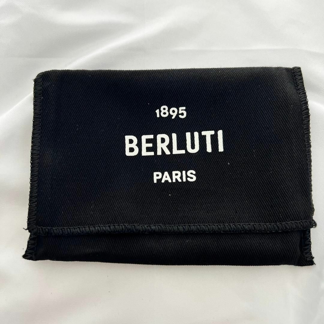 Berluti(ベルルッティ)のBERLUTI ジャグア スクリット レザー カード ホルダー メンズのファッション小物(名刺入れ/定期入れ)の商品写真