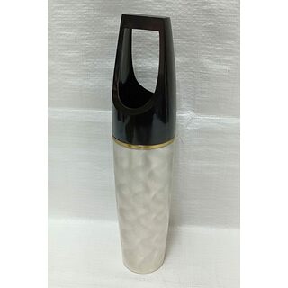 ・京美堂　マーシャン刻印　パールシルバー　銀製品　花器　フラワーベース(花瓶)