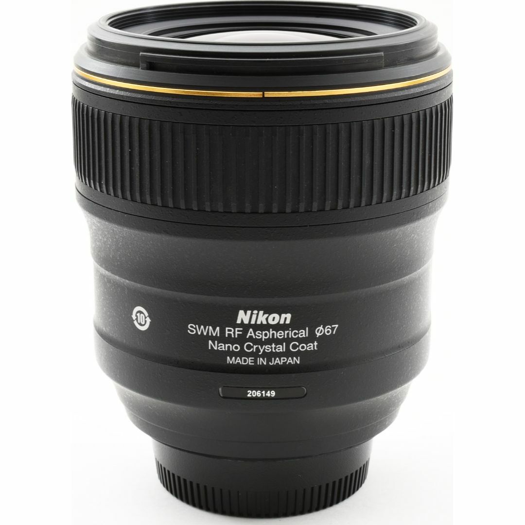 Nikon(ニコン)のNB12/5554-25 二コン AF-S NIKKOR 35mm F1.4G スマホ/家電/カメラのカメラ(レンズ(単焦点))の商品写真