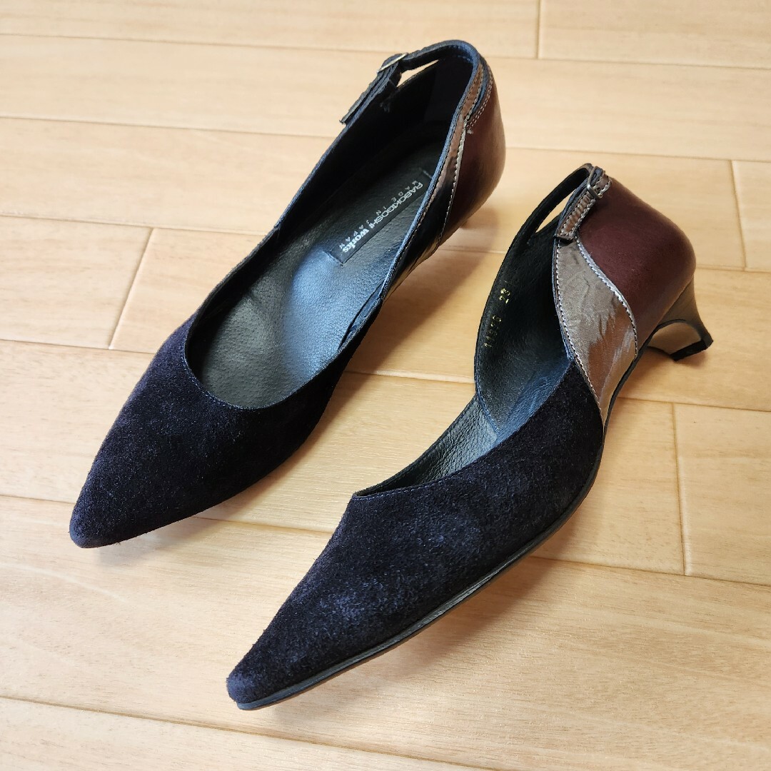 RABOKIGOSHI works(ラボキゴシワークス)のRABOKIGOSHI works ラボキゴシワークス　パンプス レディースの靴/シューズ(ハイヒール/パンプス)の商品写真