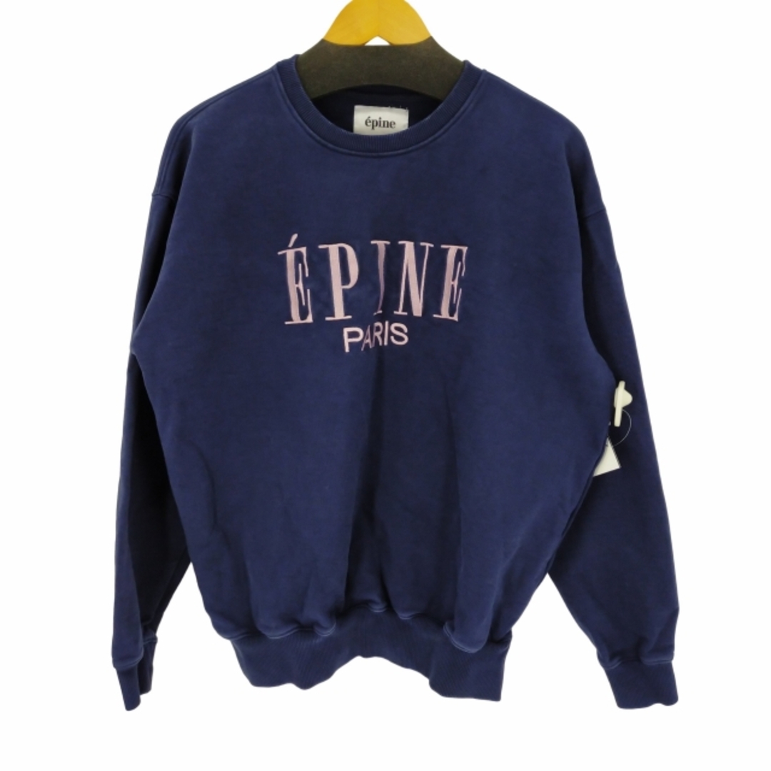 épine - epine(エピヌ) EMBROIDERY SWEAT クルースウェットの通販 by ...