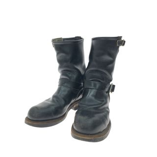 レッドウィング(REDWING)の▼▼RED WING レッドウィング メンズブーツ エンジニアブーツ 25.5cm 2268 ブラック(ブーツ)