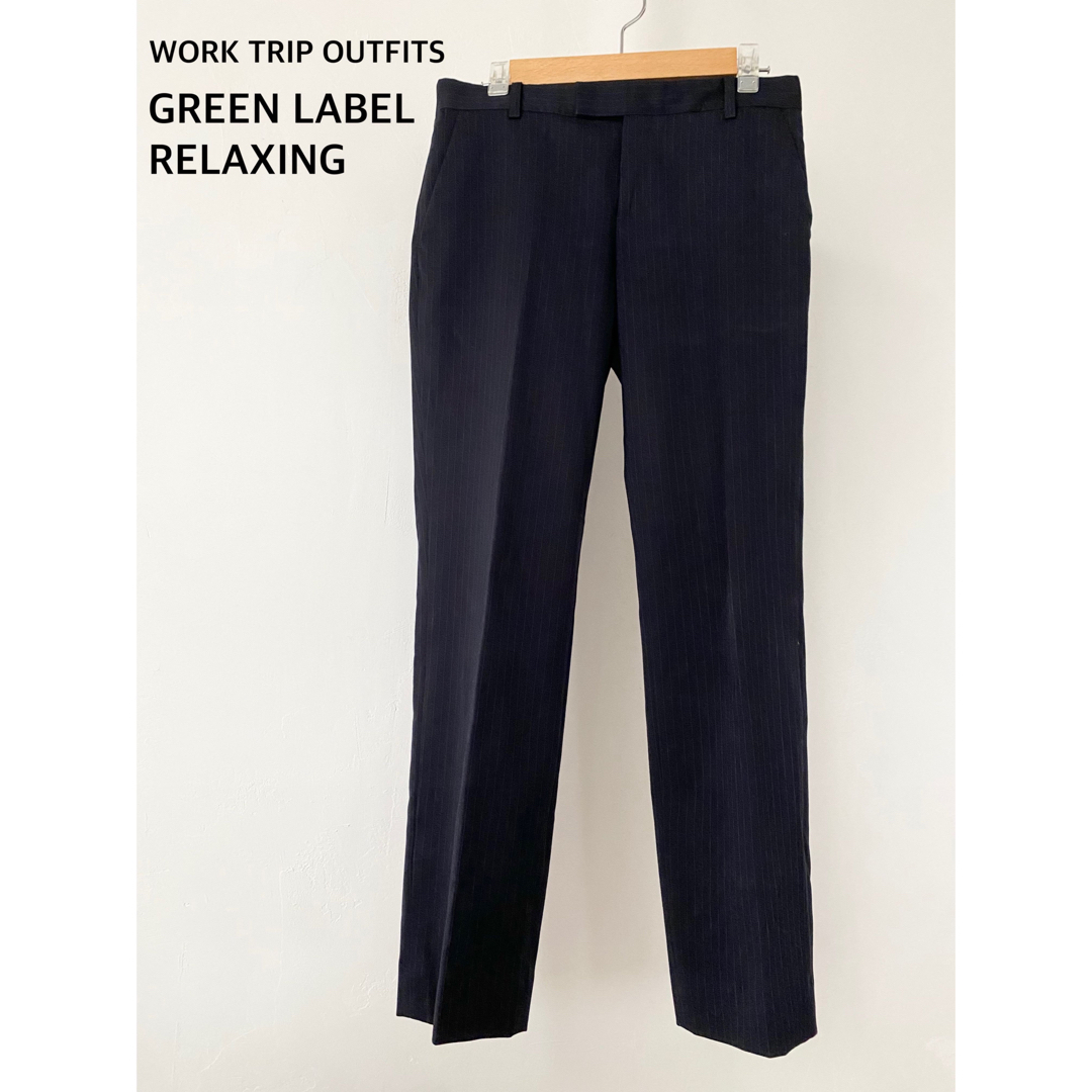 UNITED ARROWS green label relaxing(ユナイテッドアローズグリーンレーベルリラクシング)のグリーンレーベルリラクシング　ストライプ　パンツ レディースのパンツ(その他)の商品写真