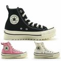 【WHITE】コンバース CONVERSE オールスター シャークソール ＨＩレディース スニーカー ハイカット 厚底 ブラック ピンク ホワイト ALL STAR SHARKSOLE HI【送料無料】