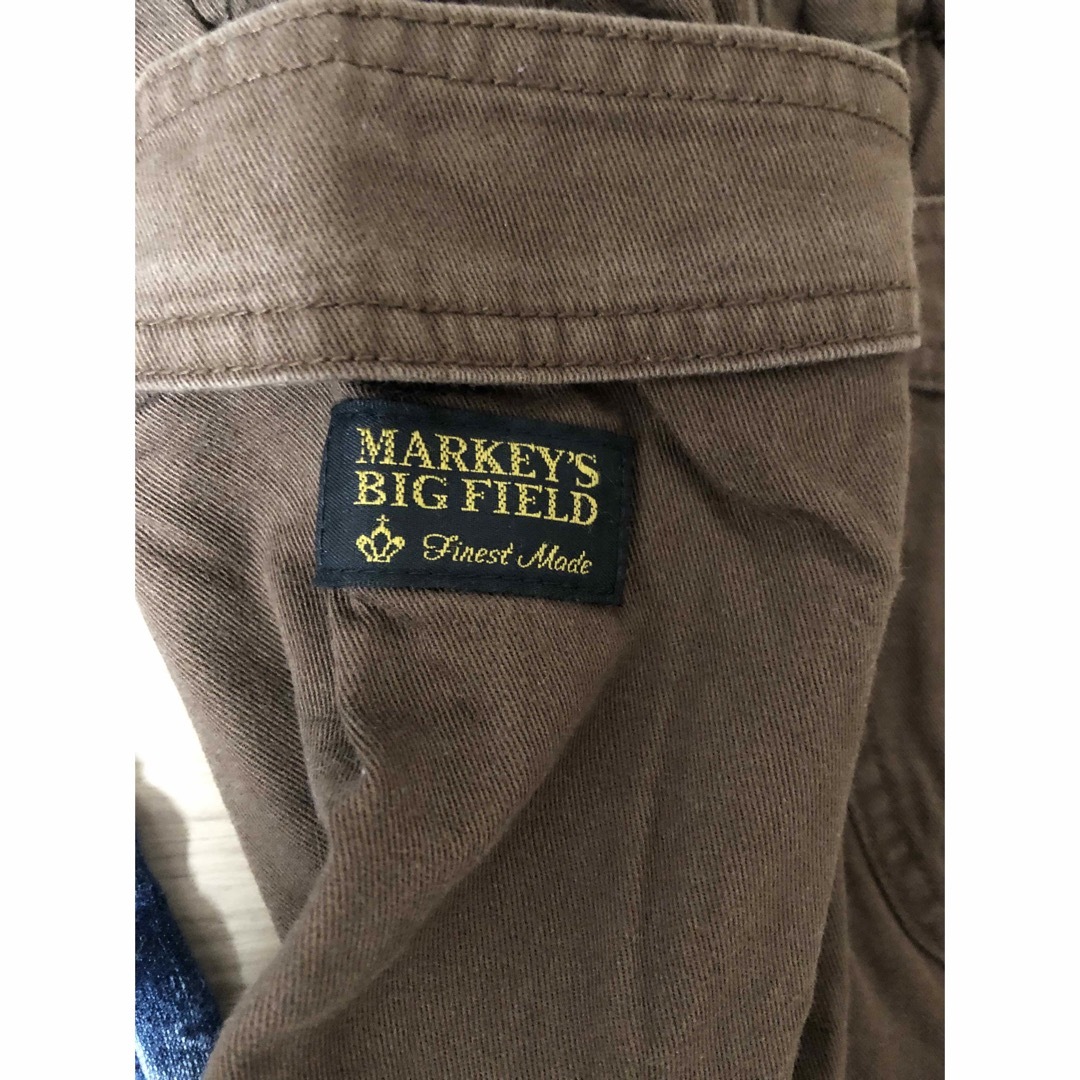 MARKEY'S(マーキーズ)のMARKEY'S ブラウンズボン　西松屋デニム キッズ/ベビー/マタニティのキッズ服男の子用(90cm~)(パンツ/スパッツ)の商品写真