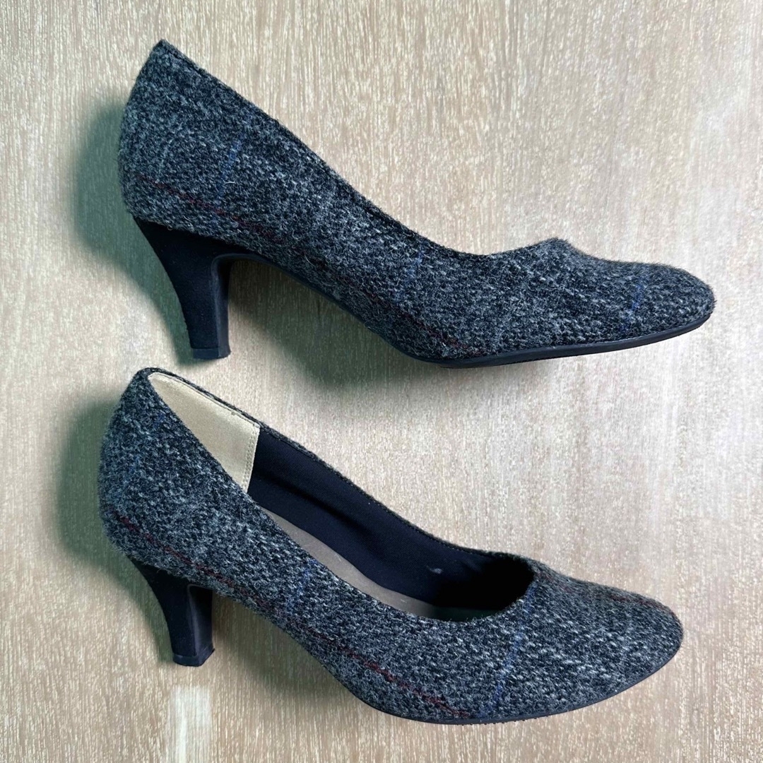 Harris Tweed(ハリスツイード)のハリスツイード【HARRIS TWEED】パンプス レディースの靴/シューズ(ハイヒール/パンプス)の商品写真