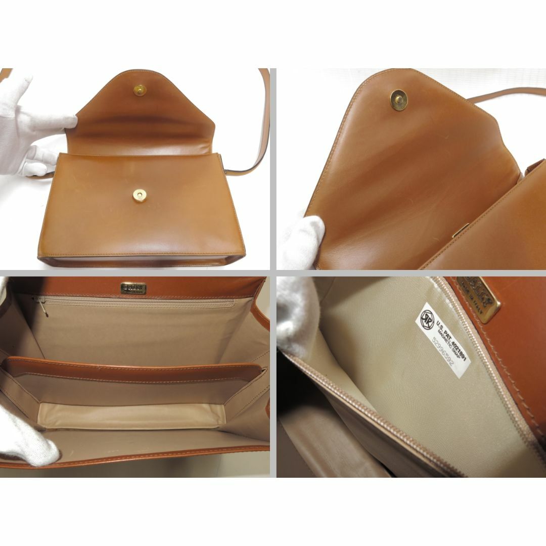 Bally(バリー)のバリー　ショルダーバッグ　レザー　茶　ブラウン系　BALLY　18675401 レディースのバッグ(ショルダーバッグ)の商品写真