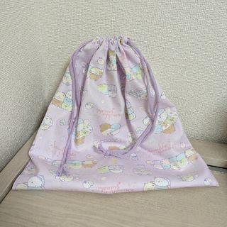 ゆきたま様専用　すみっコ　巾着(ランチボックス巾着)