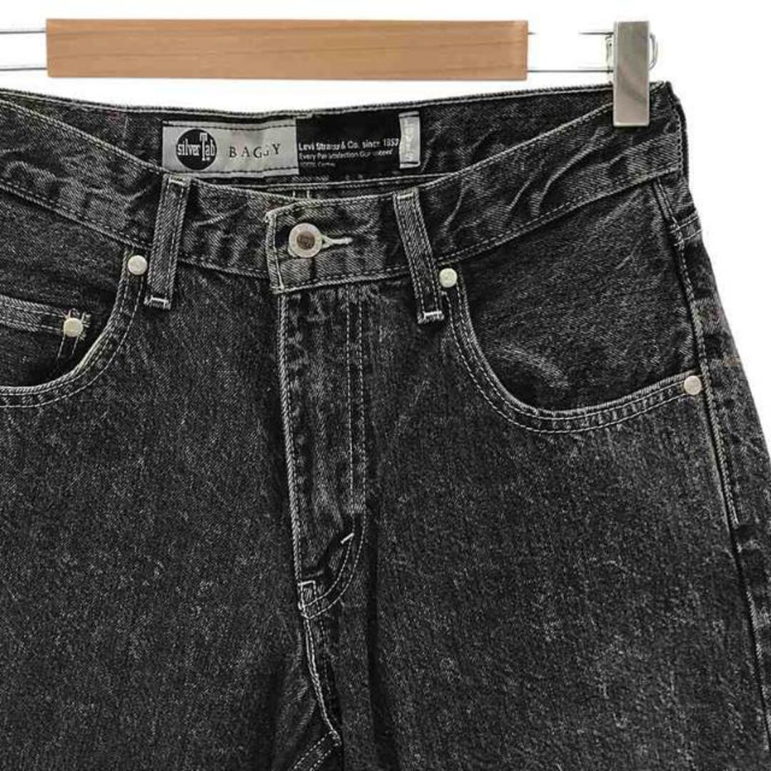 Levi's(リーバイス)のLevi's / リーバイス | SILVERTAB BAGGY STONE WASH シルバータブ ストーンウォッシュ デニムパンツ | W27 L28 | ブラック | レディース レディースのパンツ(その他)の商品写真