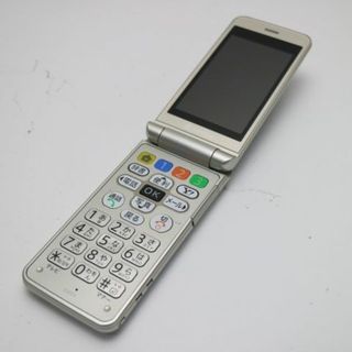 シャープ(SHARP)の超美品 108SH ルミナスシルバー 白ロムM333(携帯電話本体)