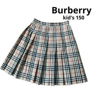 バーバリー(BURBERRY)のバーバリー　スカート　プリーツ　ノバチェック　キッズ　150(スカート)