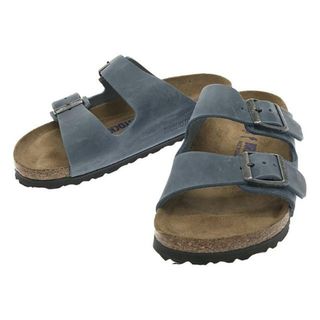 ビルケンシュトック(BIRKENSTOCK)のBIRKENSTOCK / ビルケンシュトック | Arizona / アリゾナ レザーサンダル | 23 | ブルー | レディース(サンダル)